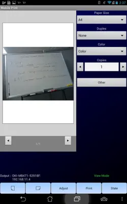 Mobile Print android App screenshot 1